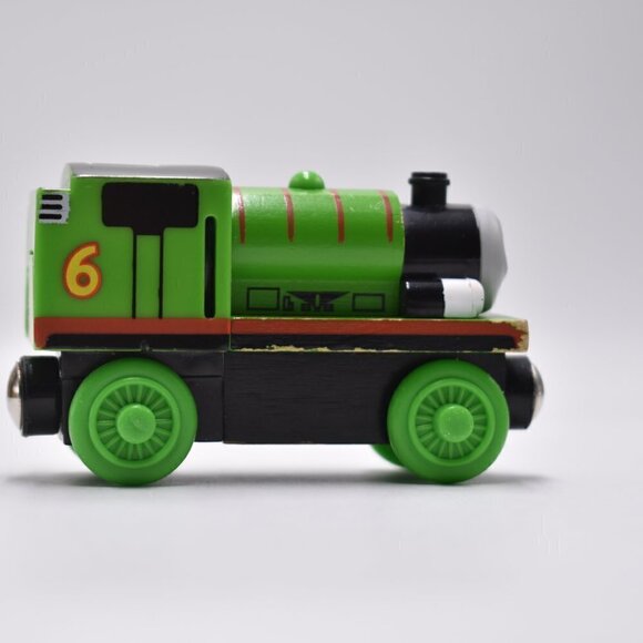 Thomas & Friends Wooden Railway Magnetic Percy 6 Lights & Sounds 2003 Tested - Picture 6 of 8